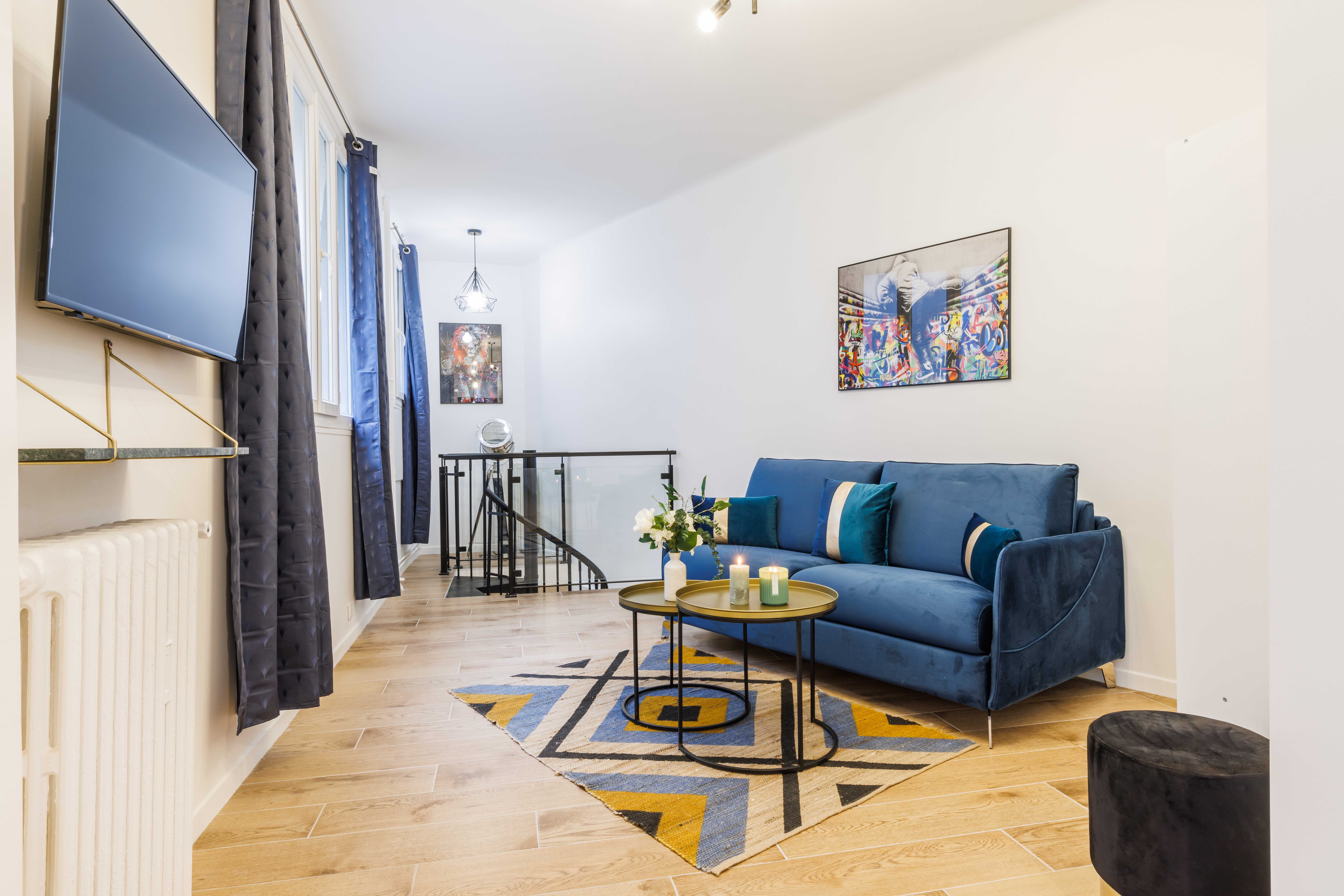 Magnificent duplex - 2BR/6P - near Montmartre — Paris, Île-de-France — vacation rental