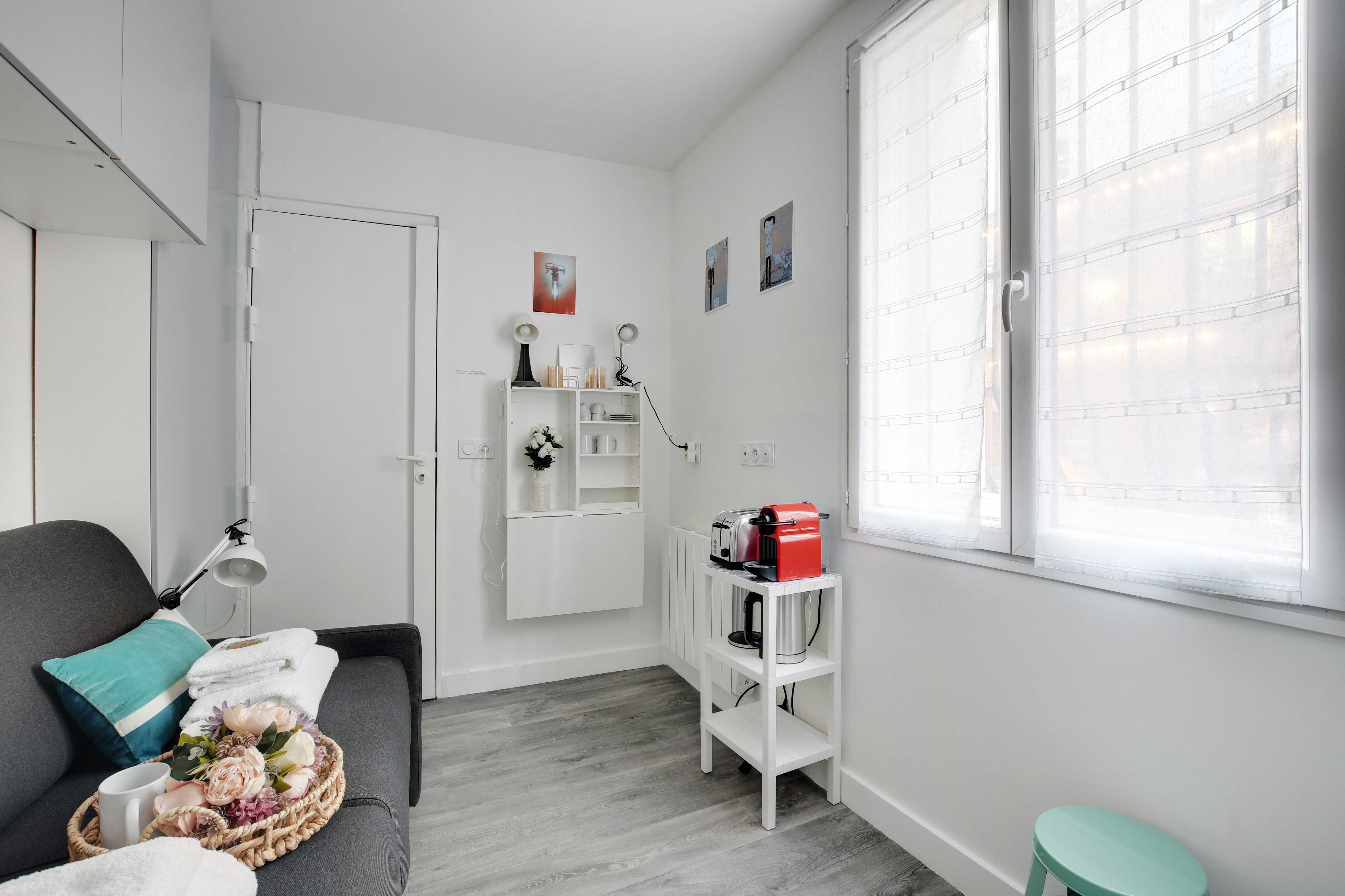 Intimate Studio-2P- Sacre Coeur/Abesse | Paris | CheckMyGuest