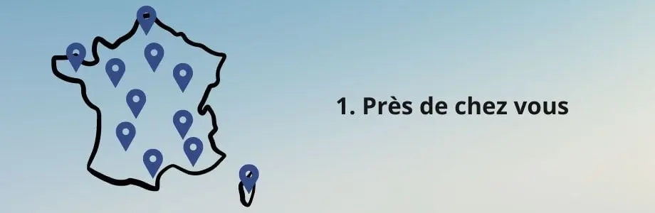 Points de vente de La Tribune Dimanche - Carte interactive