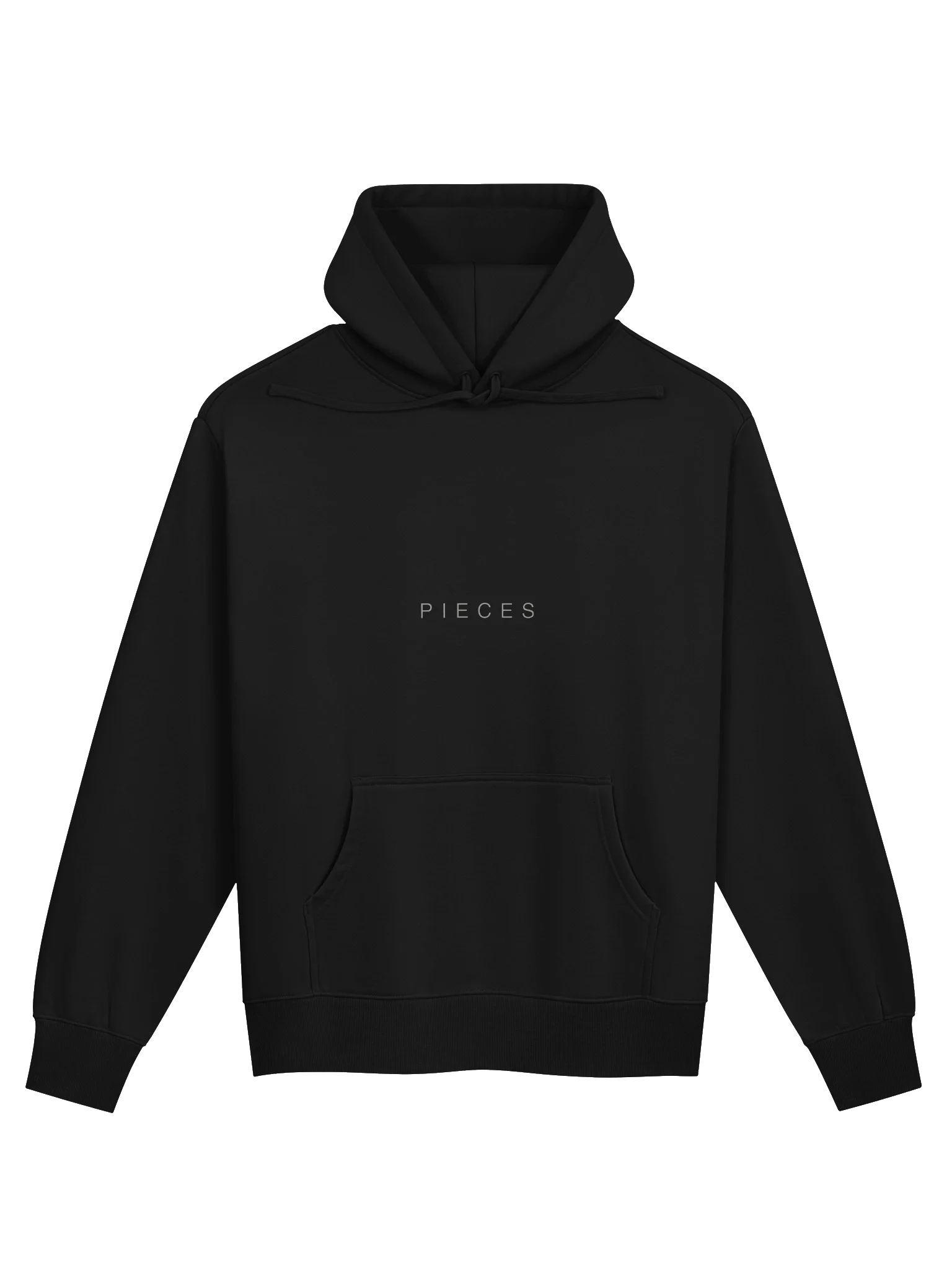 Pieces Persistence Heavy Hoodie in black