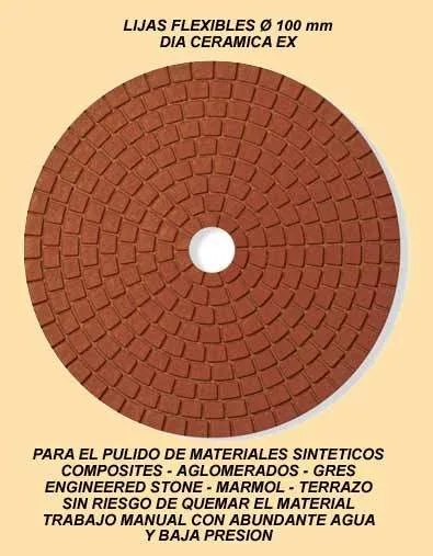 01007 Lijas para materiales Sinteticos - Porcelánicos