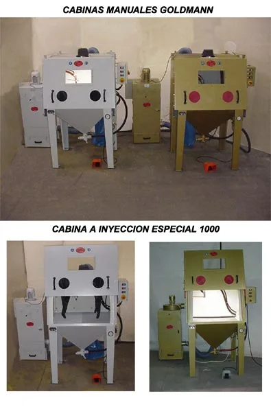 Cabinas Manuales a Inyeccion ( Venturi )