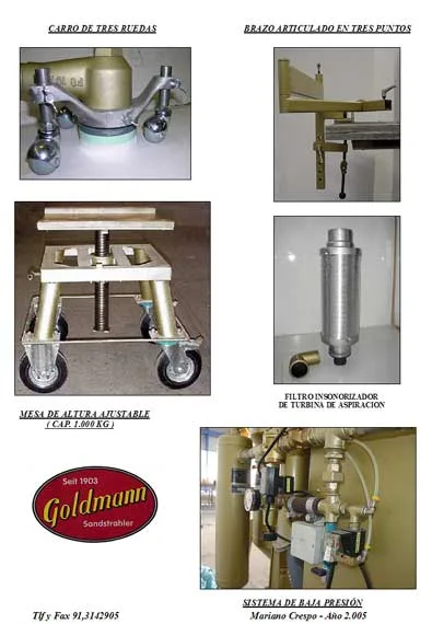 Accesorios para chorros