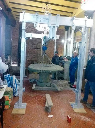 Grúa Portico para interior