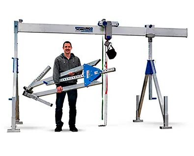 Grúa Monoviga seccionable para 500 kg