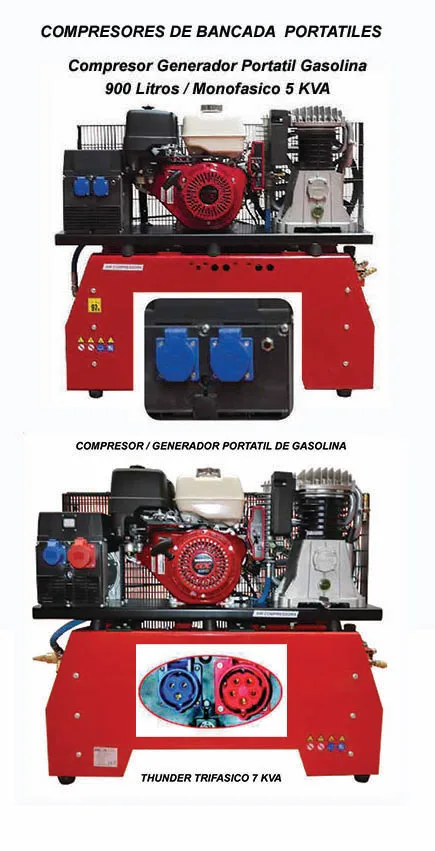 Compresor con Generador
