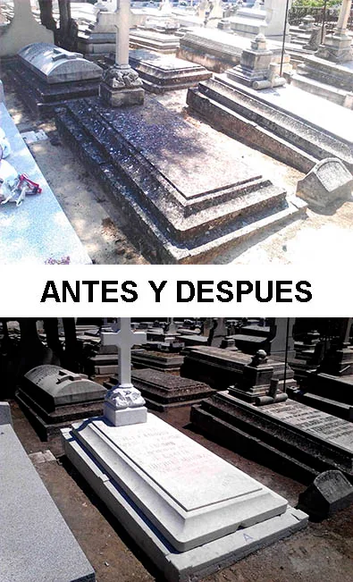 Limpieza de Monumento