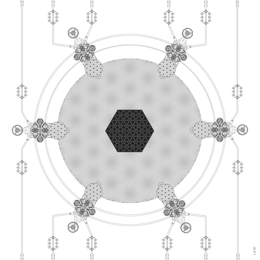 right hexacortex