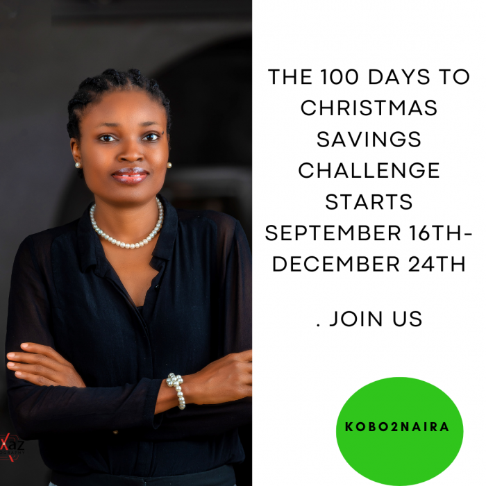 KOBO2NAIRA 100 DAYS TO CHRISTMAS SAVINGS CHALLENGE 2024