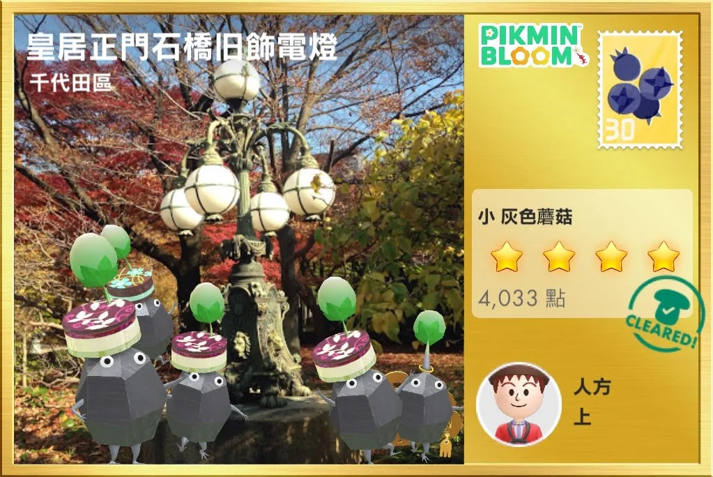 皇居正門石橋旧飾電燈