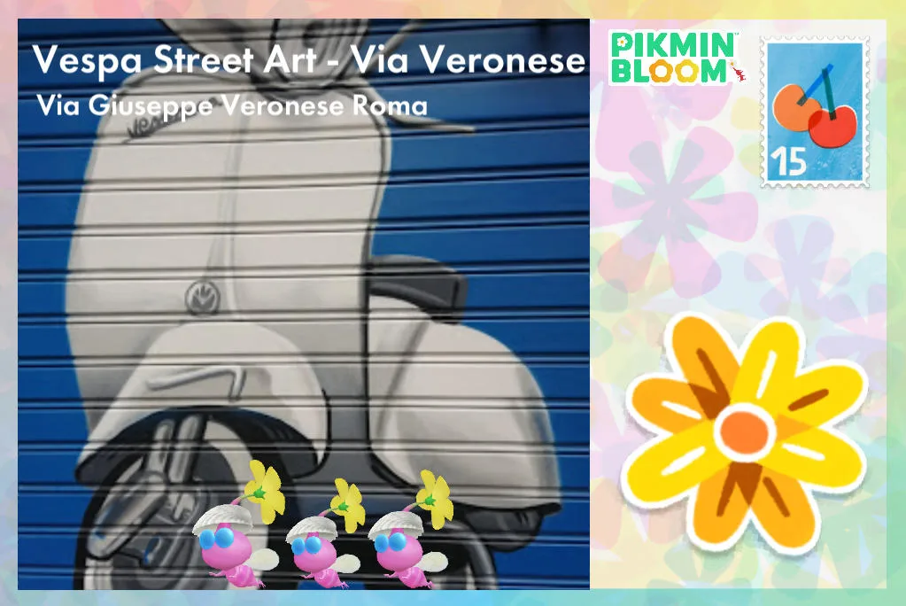 Vespa Street Art - Via Veronese