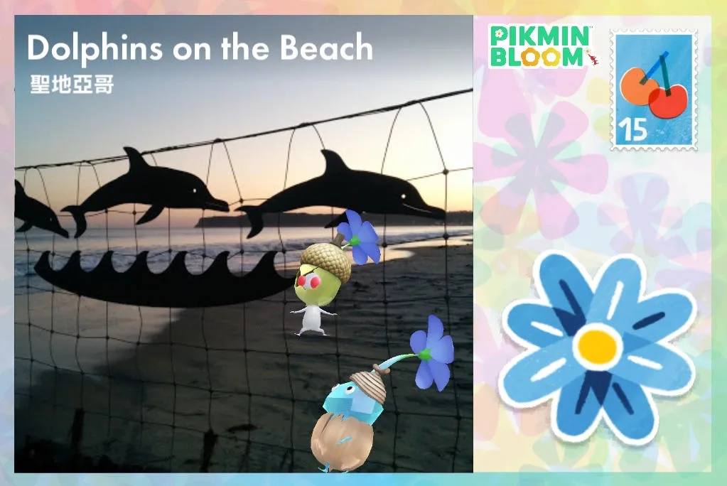 Dolphins on the Beach