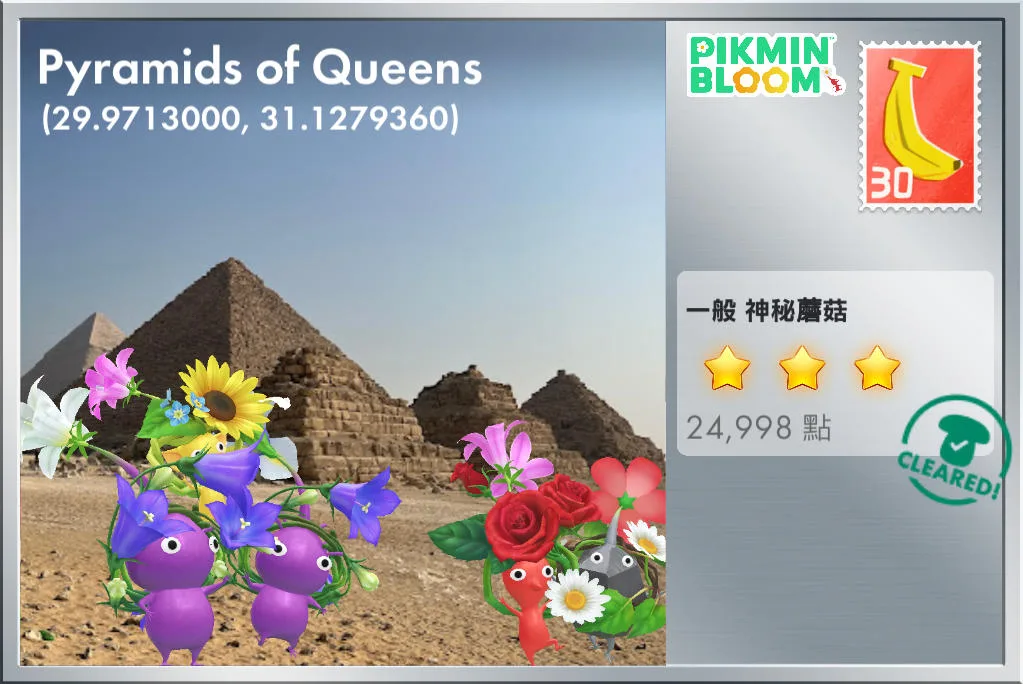 Pyramids of Queens