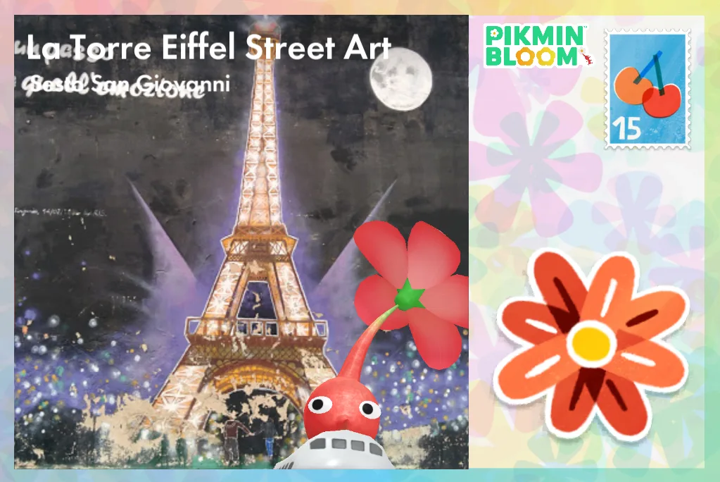 La Torre Eiffel Street Art