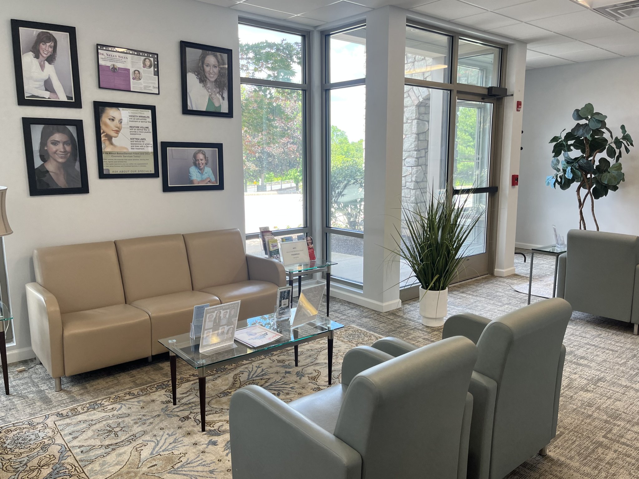 Waiting room of our Collegeville dental office on Arcola Road