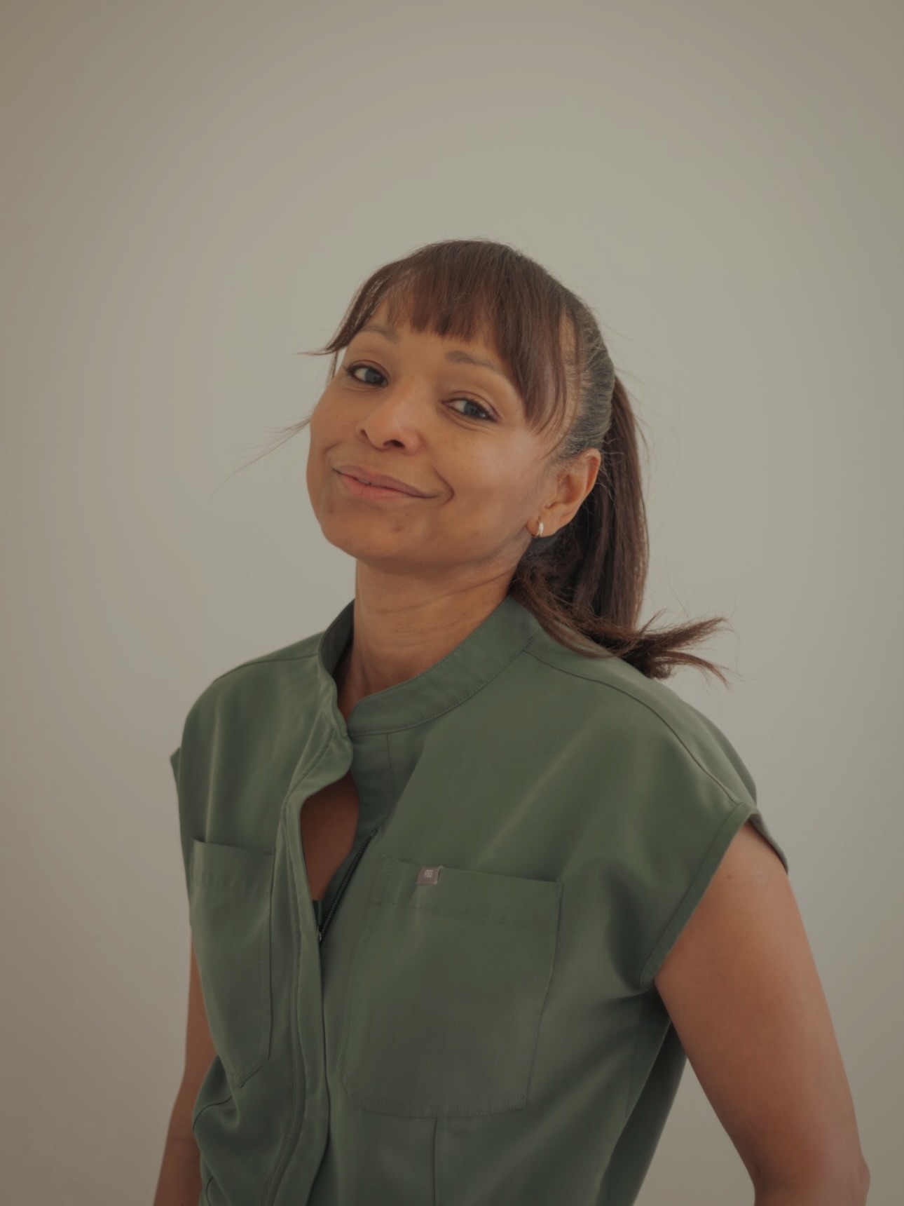 Portrait of Dr. Natalie Mesnier, MD, founder of Ortho-Rejuv Wellness and Aesthetics