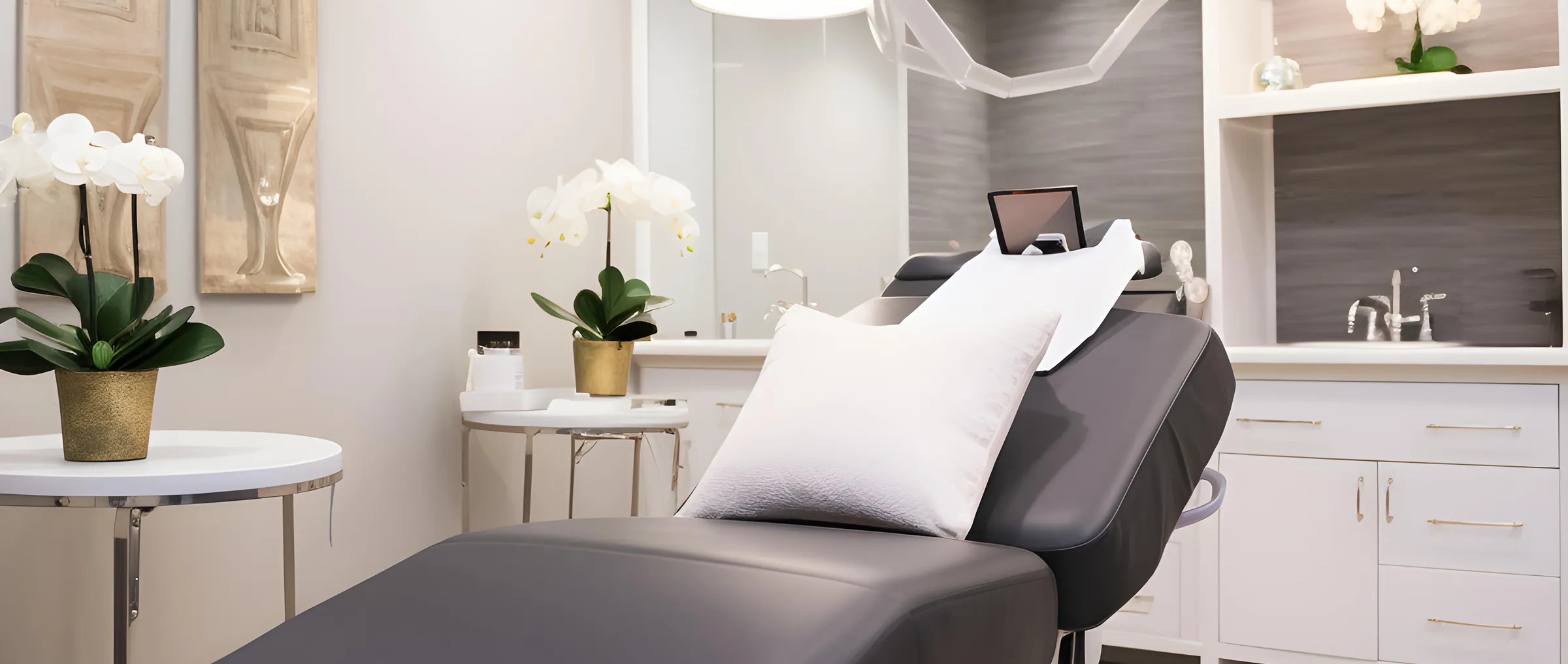 Treatment room at Ortho-Rejuv Wellness and Aesthetics in Portland