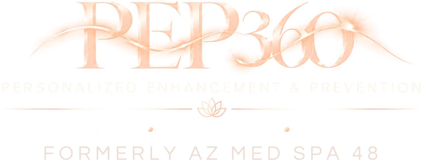 PEP360 logo, formerly AZ Med Spa 48