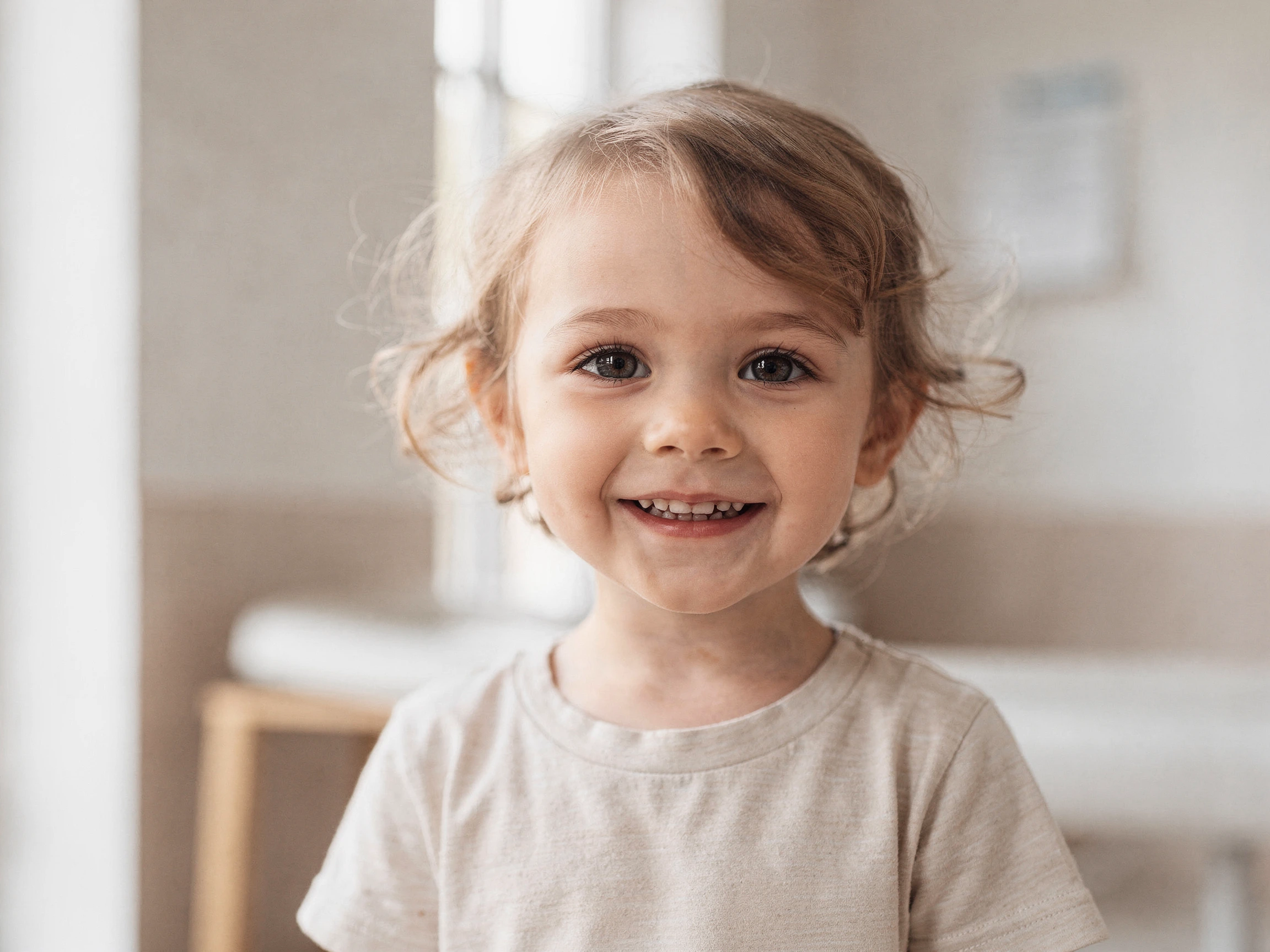 Smiling 5-year-old child — pediatric compounding pharmacy in Canton, GA