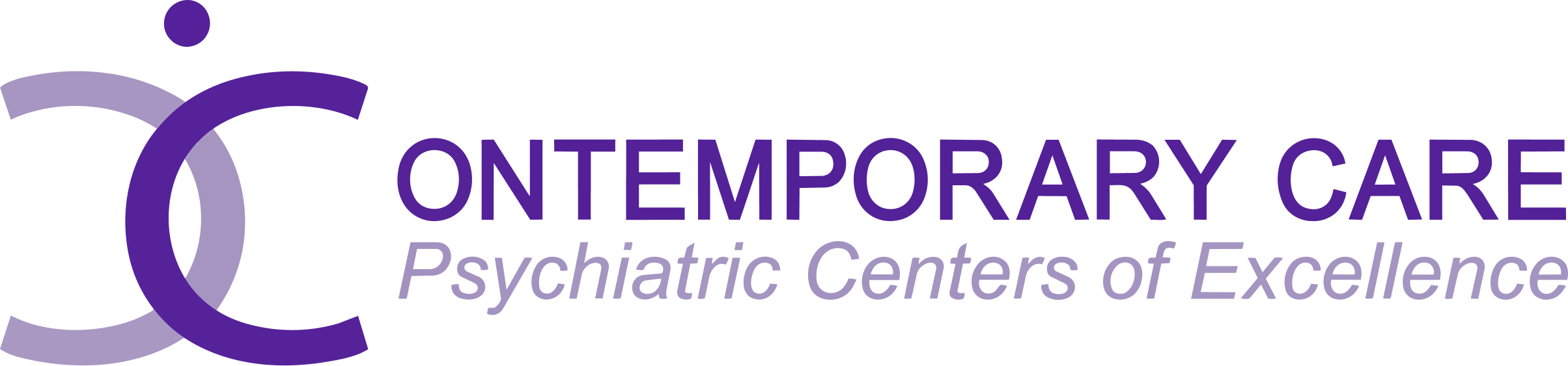 Contemporary Care, LLC logo with tagline Psychiatric Centers of Excellence