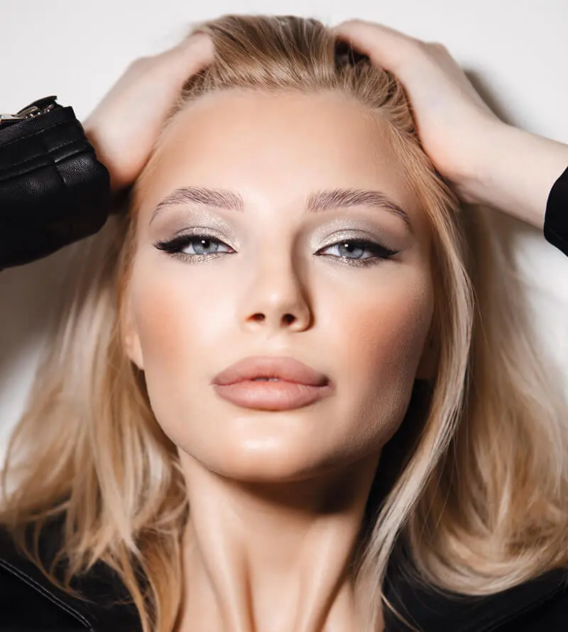 Young beautiful woman