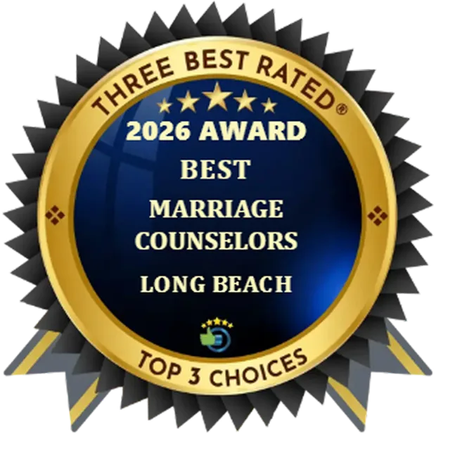 Three Best Rated 2026 Award seal for Best Marriage Counselors in Long Beach, Top 3 Choices