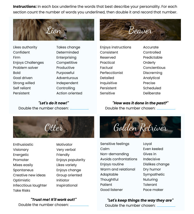 Personality Test