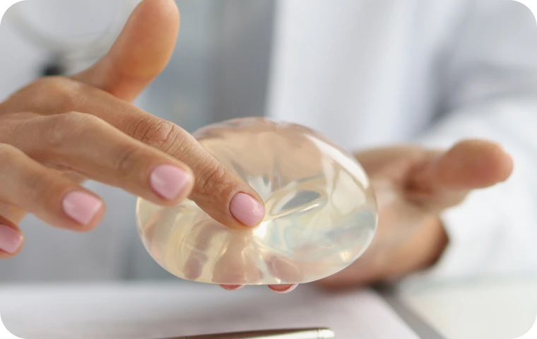 Types of Breast Implants - Silicone implants Banner