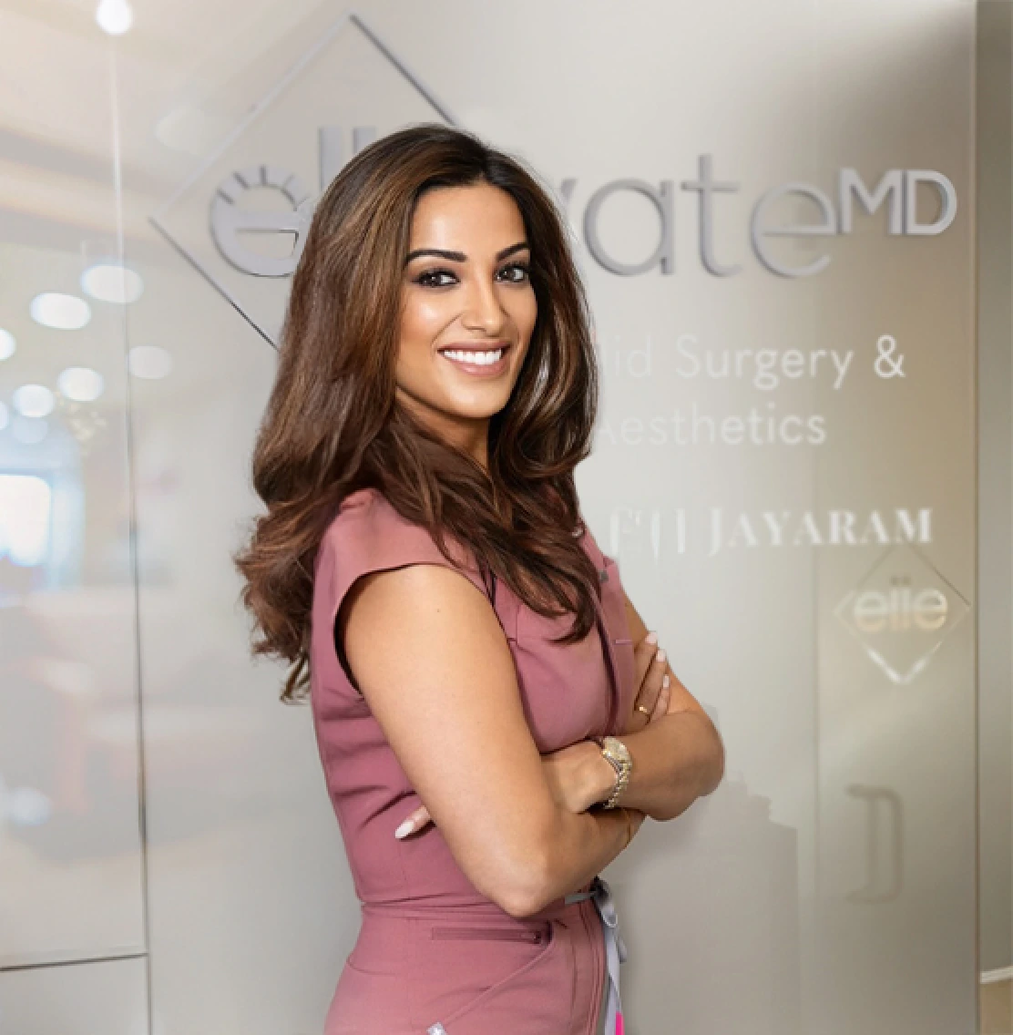 Choose ellevateMD for Brow Lamination & Lash Lift Banner