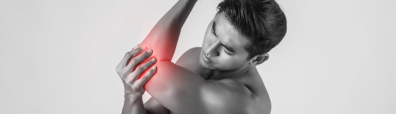 Arm pain condition banner