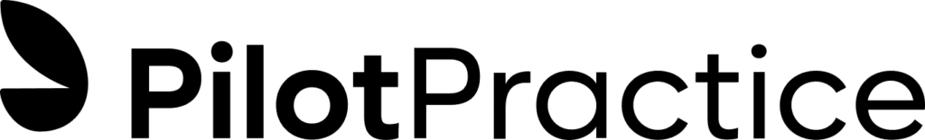 Pilot Practice Black Logo