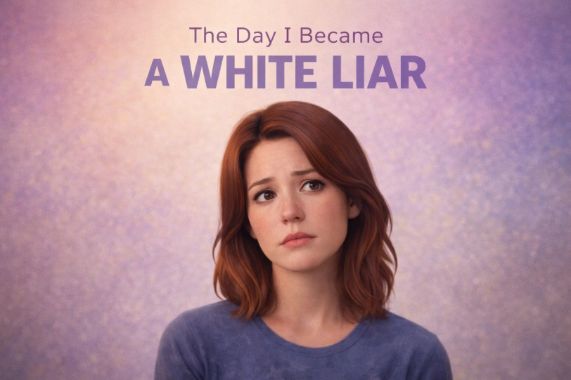 The Day I Became A White-Liar Banner