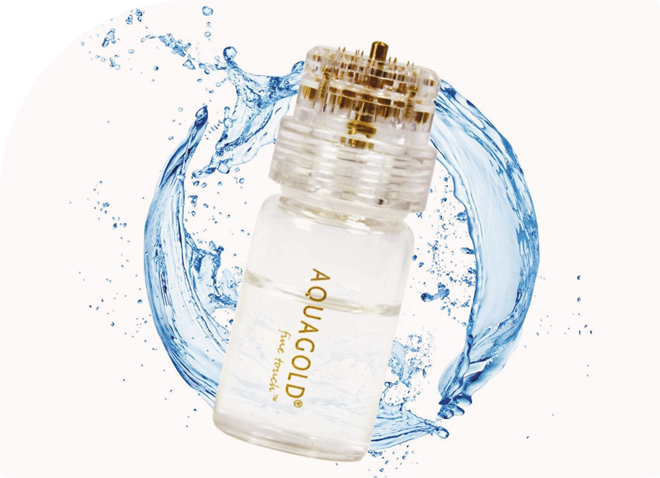 AQUAGOLD in NYC Banner