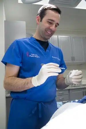 Dr Jean in Operating room banner