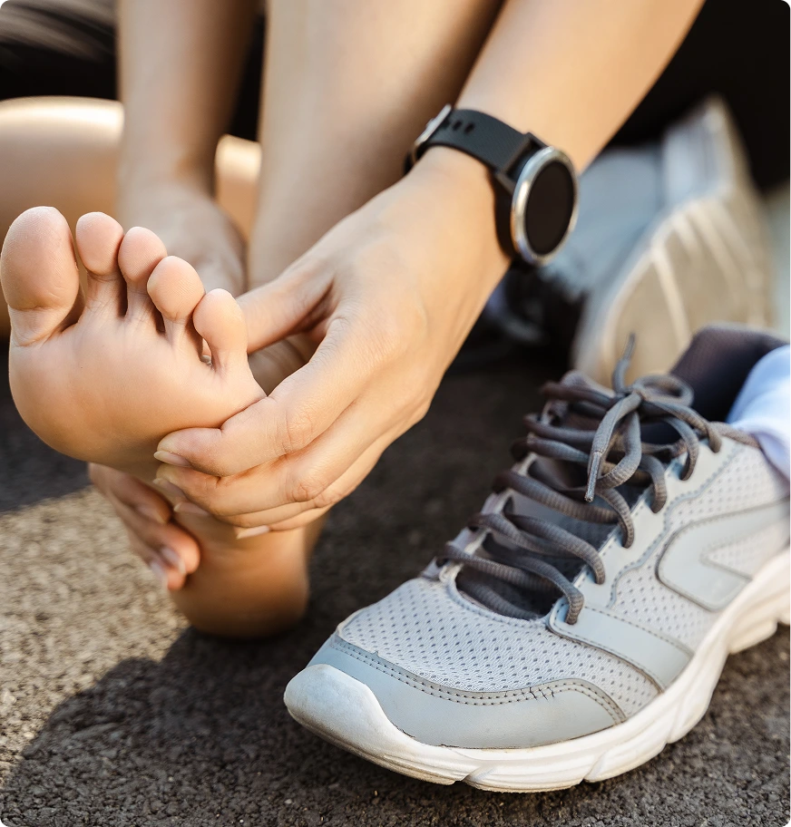 Candidates for Athlete’s Foot Treatment Banner