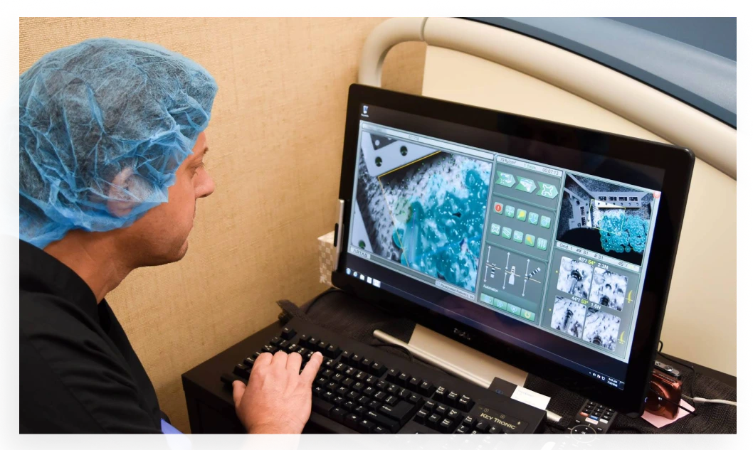 ARTAS Robotic System Before & After