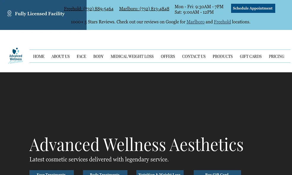 Advanced Wellness Aesthetic before