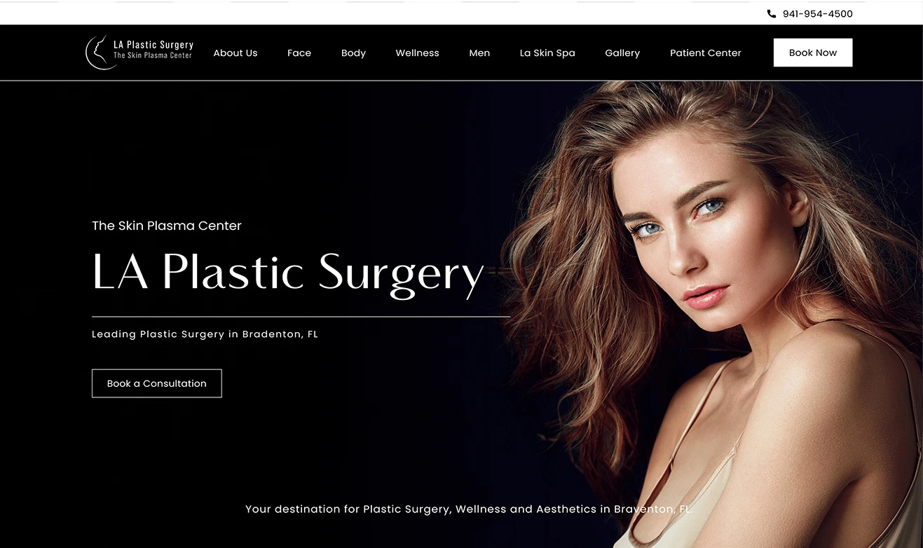 LA Plastic Surgeon Marketing Company Banner