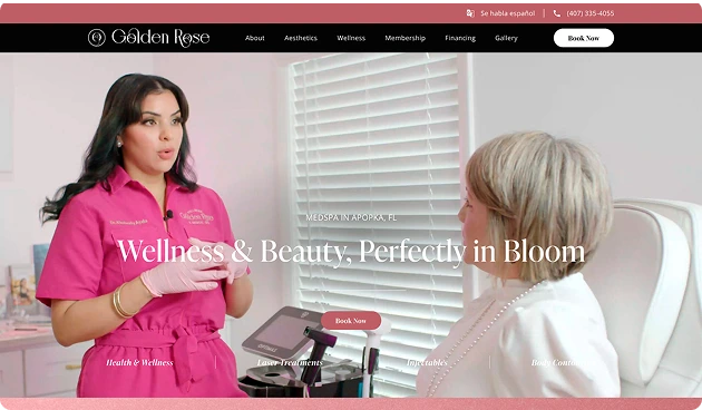 Medspa Performance And Marketing Agency Services Banner