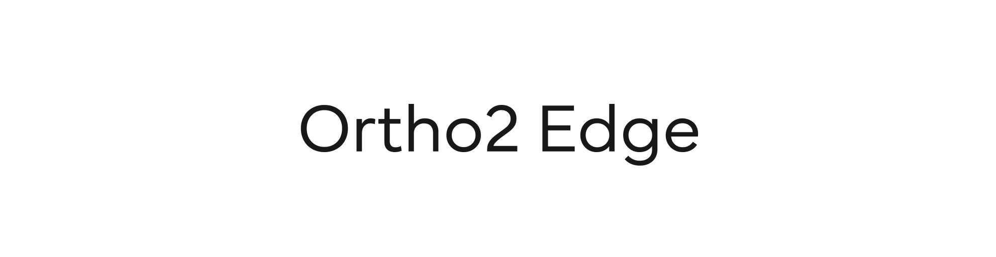 Ortho2 Edge integration