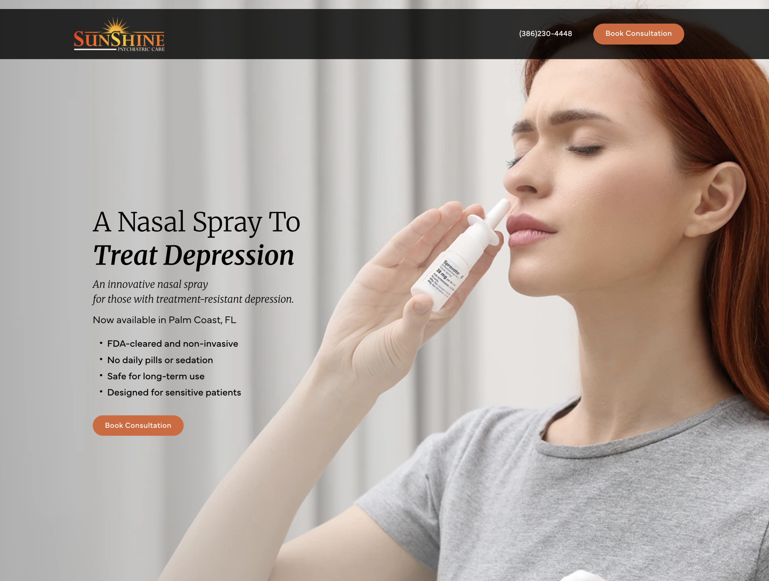 Spravato Meta ads