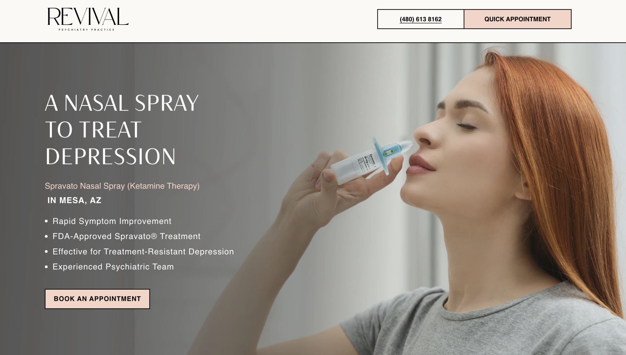 Spravato Meta ads