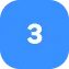 Number 3 in white text on blue rounded square