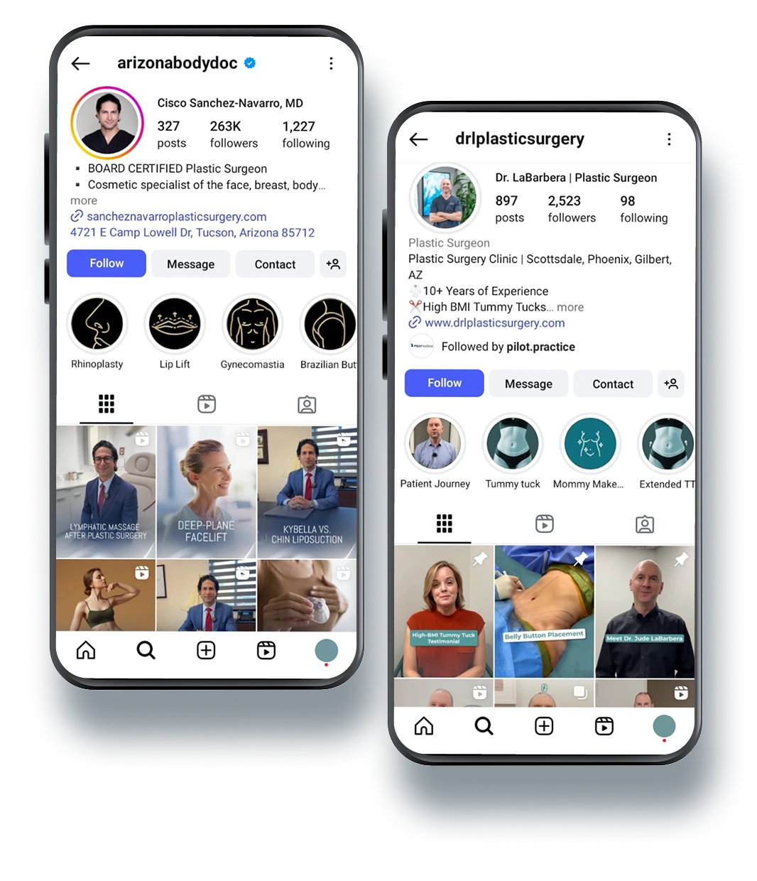 Social Media Marketing for Digital Marketing Plastic Surgeon Banner