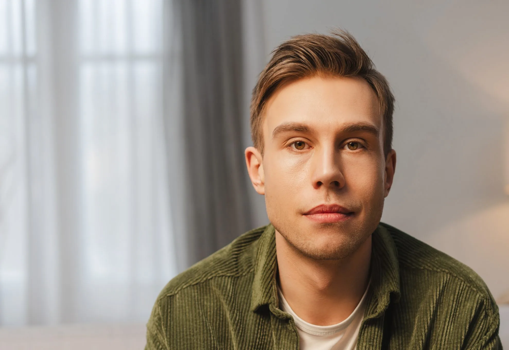 Portrait of a young man