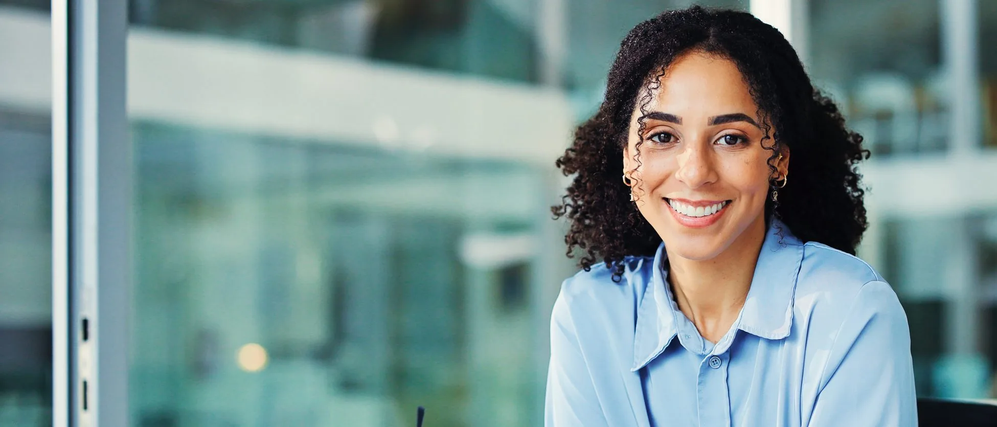 Smiling woman