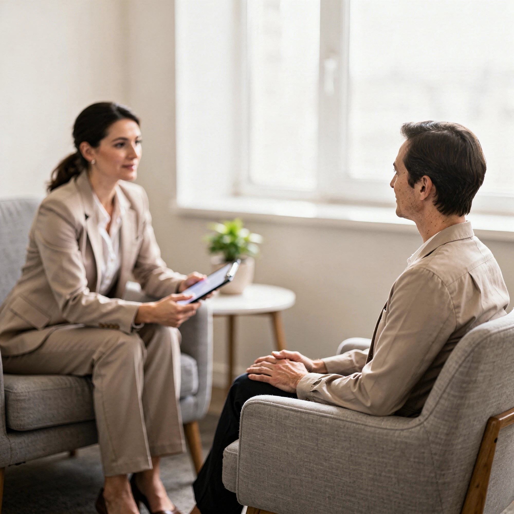 Person completing ADHD testing at Reclaim Mental Health in Brockton, MA