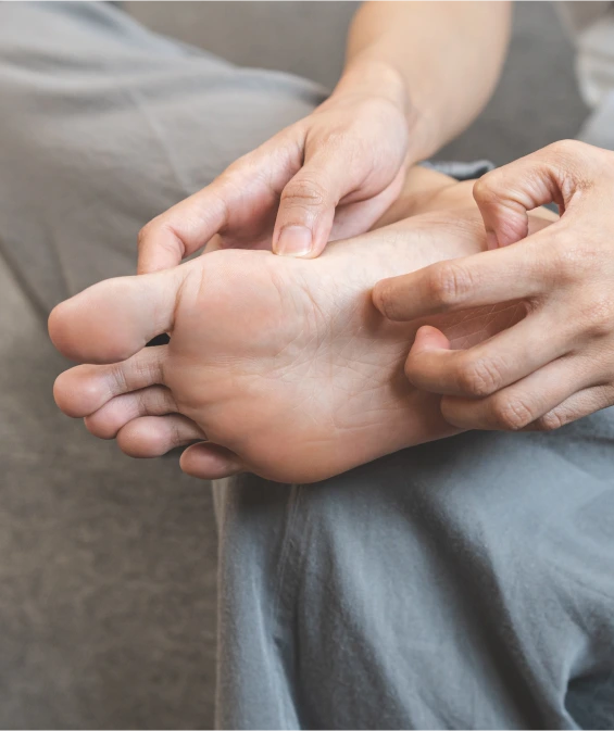 Candidates for Athlete’s Foot Treatment Banner
