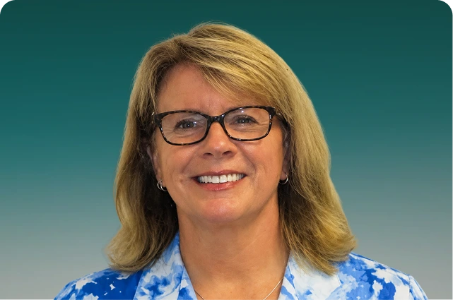 Vickie Pesterfield, team member at The Allergy and Asthma Clinic, smiling at camera