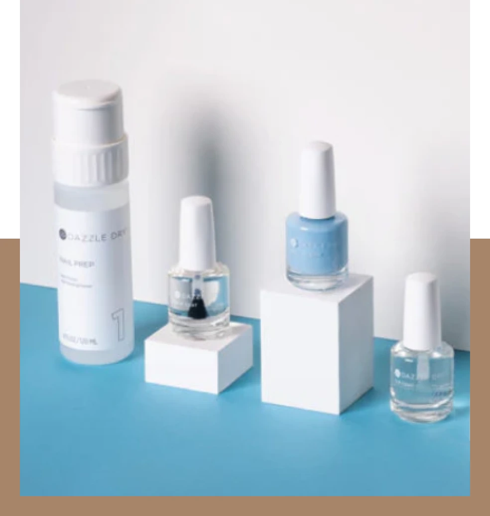 Dazzle Dry Nail System Banner